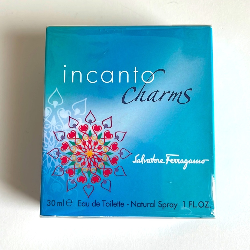 New.Salvatore Feragamo. Incanto charms. Eau de Toilette- Natural Spray. 30ml